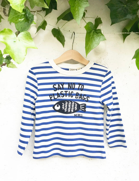 French Poesié - Say no to plastic bags ganser